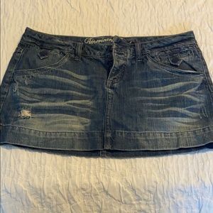 NWT size 10 American eagle jean skirt